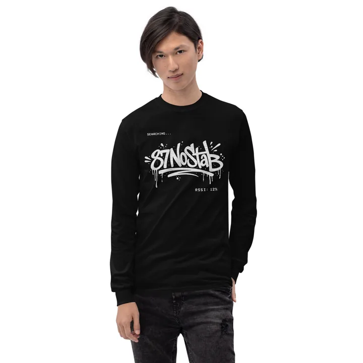Analog Soul Scanline Tee — Men's Long Sleeve Shirt